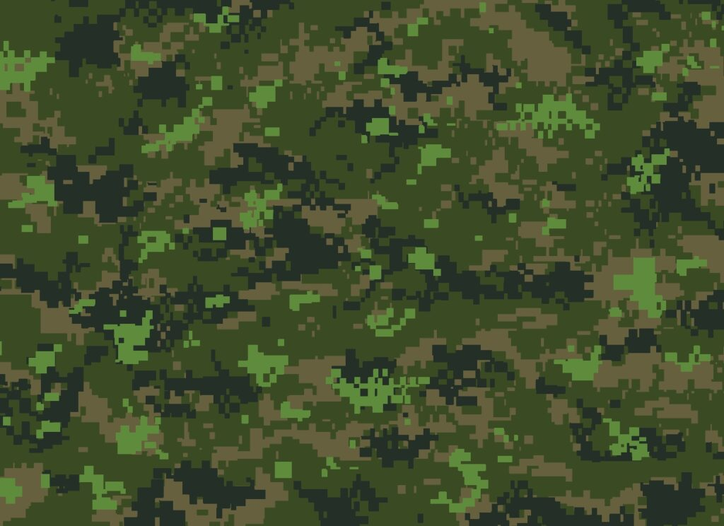 CADPAT camouflage reference pattern